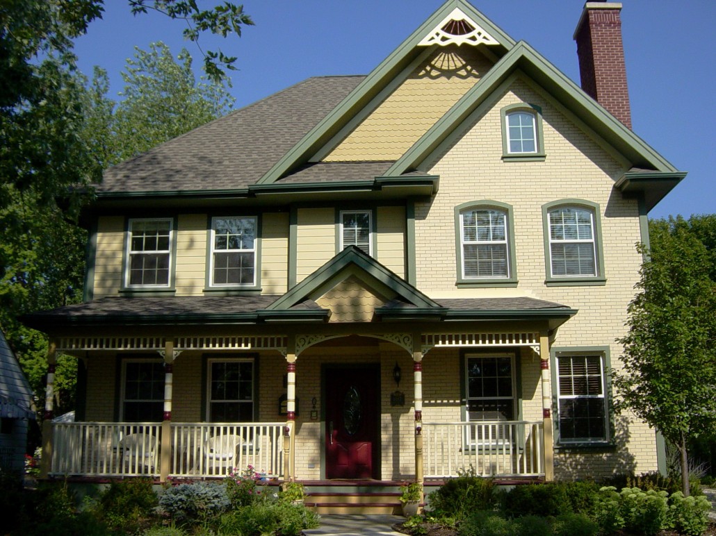 Modern Victorian house colors