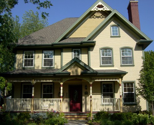 Modern Victorian house colors