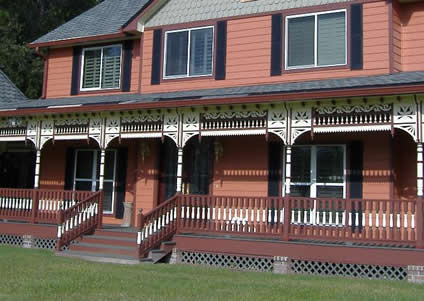 New Victorian porch colors